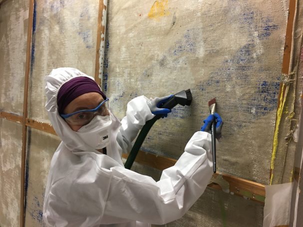 Reinigung Rückseite